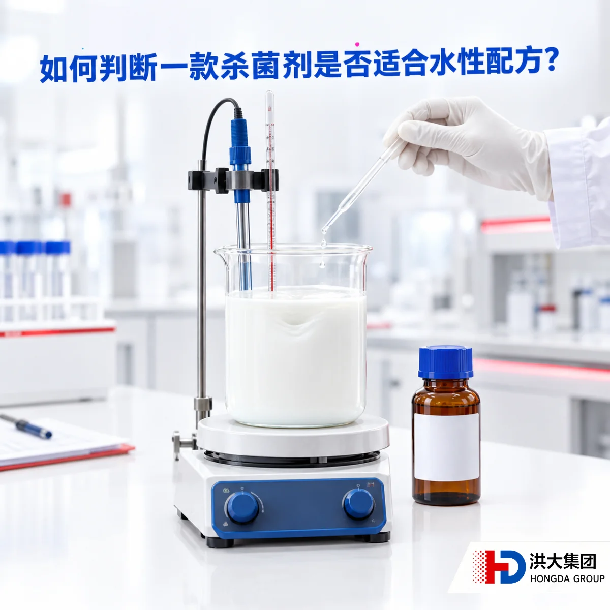 如何判断一款杀菌剂是否适合水性配方?