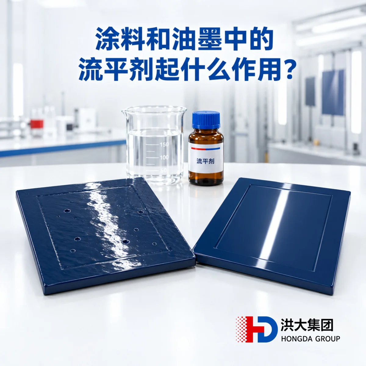 涂料和油墨中的流平剂起什么作用?