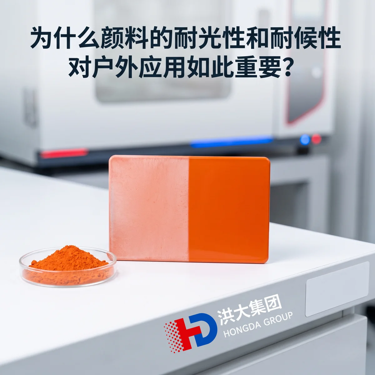 为什么颜料的耐光性和耐候性对户外应用如此重要?